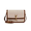 Best Replicas Bags - Saint Laurent YSL Solferino Medium Canvas Crossbody Replica Shop For Best Louis Vuitton LV Replica Bags With Cheap Price