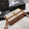 Best Replicas Bags - Saint Laurent YSL Solferino Medium Canvas Crossbody Replica Shop For Best Louis Vuitton LV Replica Bags With Cheap Price