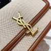 Best Replicas Bags - Saint Laurent YSL Solferino Medium Canvas Crossbody Replica Shop For Best Louis Vuitton LV Replica Bags With Cheap Price