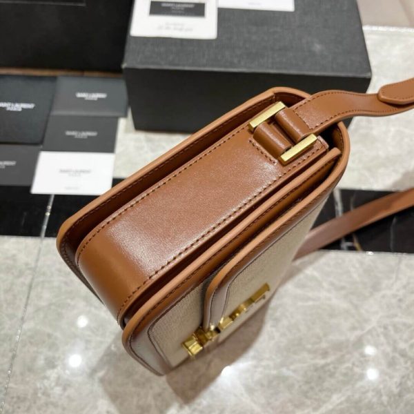 Saint Laurent YSL Solferino Medium Canvas Crossbody Replica - Image 7
