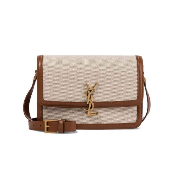 Saint Laurent YSL Solferino Medium Canvas Crossbody Replica