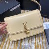 Best Replicas Bags - Saint Laurent YSL Solferino Medium Leather Satchel Replica Shop For Best Louis Vuitton LV Replica Bags With Cheap Price