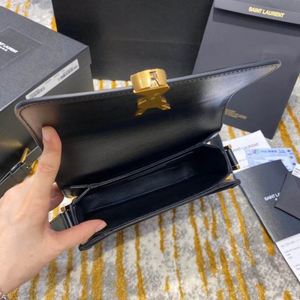Replica YSL Solferino Small Satchel in Box Leather 634306 - Image 15