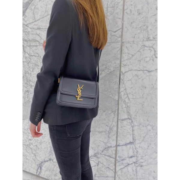 Replica YSL Solferino Small Satchel in Box Leather 634306 - Image 3