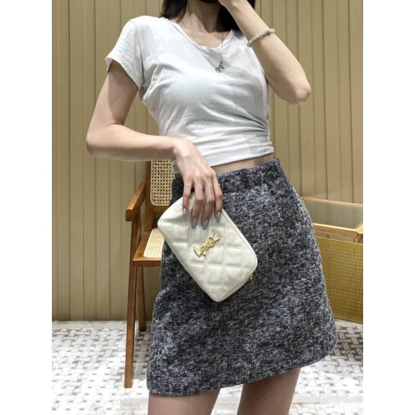 Replica YSL Becky Clutch Bag 608941 - Stylish Designer Dupe - Image 6