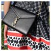 Best Replicas Bags - YSL Replica Cassandra Wallet On Chain - Grain Leather Shop For Best Louis Vuitton LV Replica Bags With Cheap Price