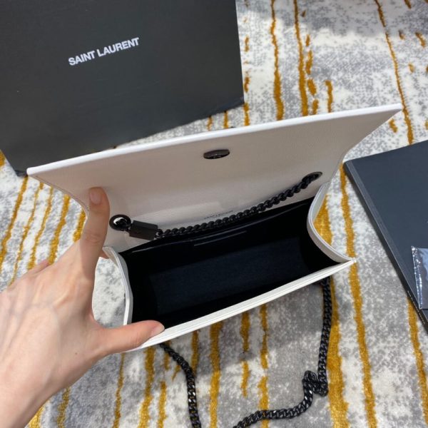 YSL Kate Chain Bag - 20cm Grain Leather Replica - Image 9
