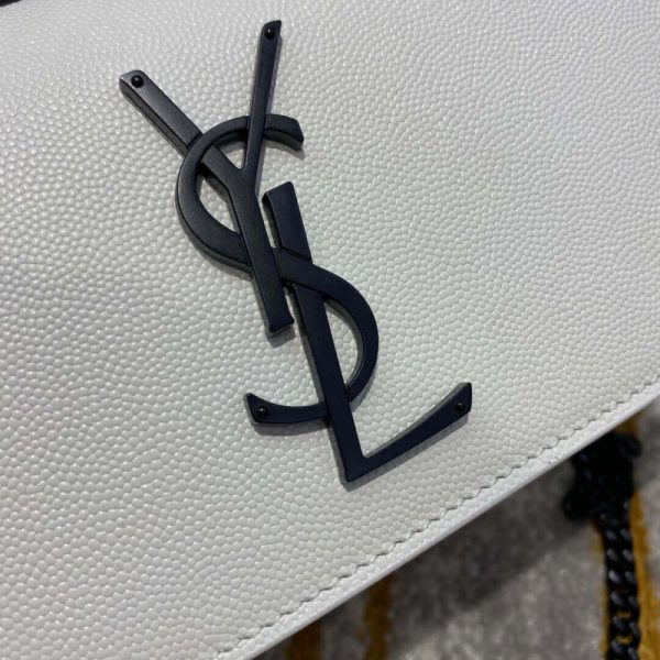 YSL Kate Chain Bag - 20cm Grain Leather Replica - Image 10
