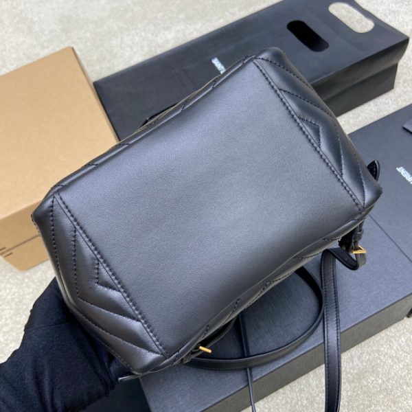 Replica YSL Joe Backpack - Black Lambskin 672609 - Image 14