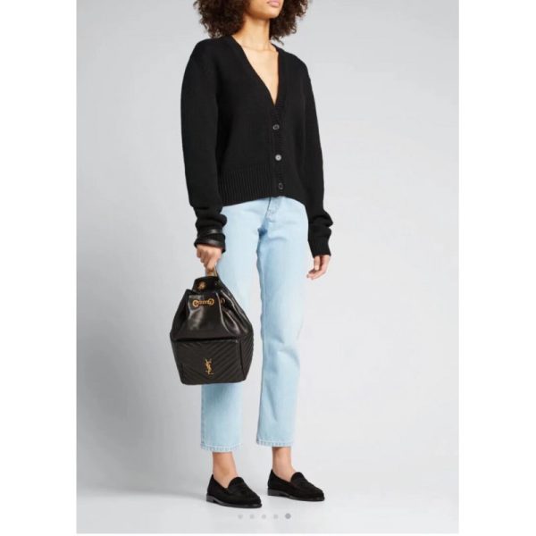 Replica YSL Joe Backpack - Black Lambskin 672609 - Image 3
