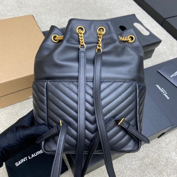 Replica YSL Joe Backpack - Black Lambskin 672609 - Image 9