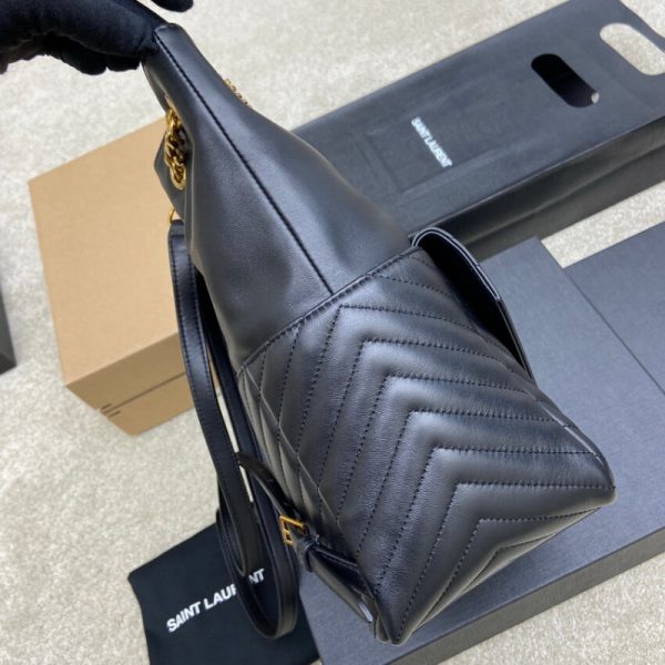 Replica YSL Joe Backpack - Black Lambskin 672609 - Image 10