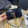 Best Replicas Bags - Replica YSL Kate Chain Wallet - Crocodile Embossed Leather Shop For Best Louis Vuitton LV Replica Bags With Cheap Price