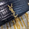 Best Replicas Bags - Replica YSL Kate Chain Wallet - Crocodile Embossed Leather Shop For Best Louis Vuitton LV Replica Bags With Cheap Price