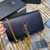 Best Replicas Bags - Replica YSL Kate Medium Tassel Leather Bag in Black Shop For Best Louis Vuitton LV Replica Bags With Cheap Price