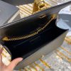Best Replicas Bags - Replica YSL Kate Medium Tassel Leather Bag in Black Shop For Best Louis Vuitton LV Replica Bags With Cheap Price