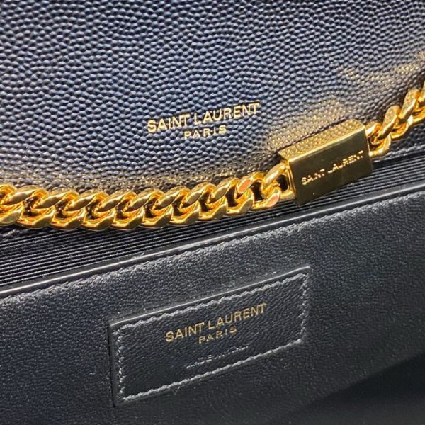 Replica YSL Kate Medium Tassel Leather Bag in Black - Image 10