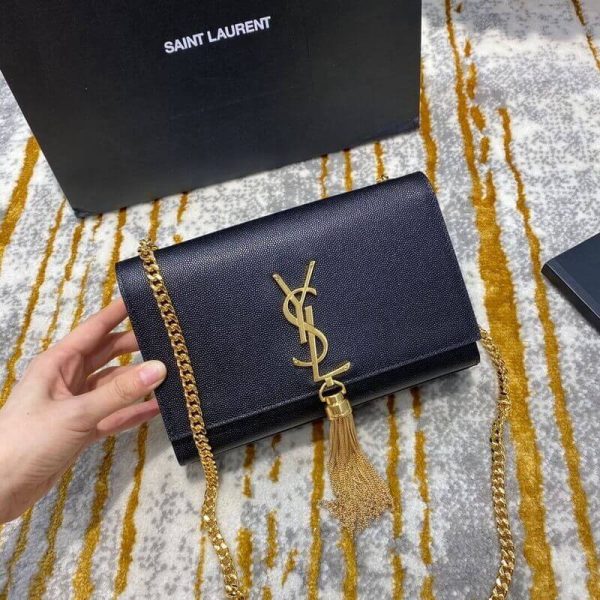 Replica YSL Kate Small Tassel Grain Leather Bag 474366 - Image 4