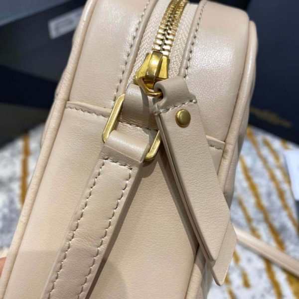 Replica YSL Quilted Leather Lou Camera Bag - Image 11