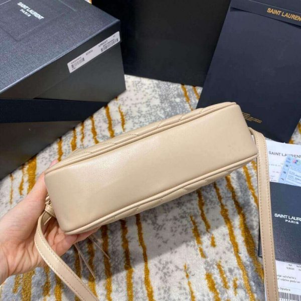 Replica YSL Quilted Leather Lou Camera Bag - Image 8