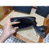 Best Replicas Bags - Replica YSL Lou Mini Camera Bag in Black Grain Leather Shop For Best Louis Vuitton LV Replica Bags With Cheap Price