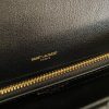 Best Replicas Bags - YSL Replica Chevron Monogram College Satchel - Black Shop For Best Louis Vuitton LV Replica Bags With Cheap Price