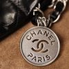 Best Replicas Bags - Black Chanel 22 Replica w/ Silver Metal Chain – Stylish & Elegant Shop For Best Louis Vuitton LV Replica Bags With Cheap Price