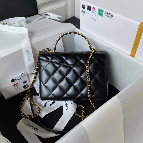 Chanel Mini Flap Replica Bag w/ Top Handle - Style As3886 - Image 2