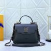 Best Replicas Bags - Replica LV Lockme Ever Mini Bag – Black M20997 Shop For Best Louis Vuitton LV Replica Bags With Cheap Price