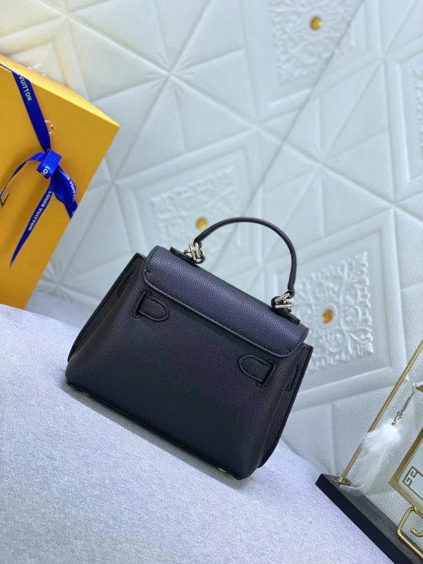 Replica LV Lockme Ever Mini Bag – Black M20997 - Image 2