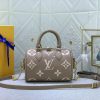 Best Replicas Bags - LV Speedy Bandoulière 20 Bicolor Monogram Empreinte Replica Shop For Best Louis Vuitton LV Replica Bags With Cheap Price