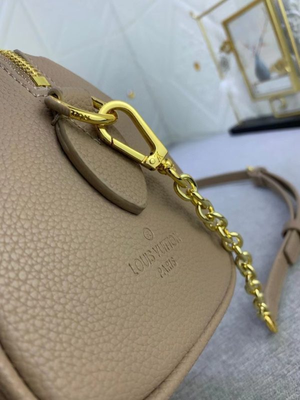 LV Speedy Bandoulière 20 Bicolor Monogram Empreinte Replica - Image 10
