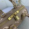 Best Replicas Bags - LV Speedy Bandoulière 20 Bicolor Monogram Empreinte Replica Shop For Best Louis Vuitton LV Replica Bags With Cheap Price
