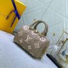 Best Replicas Bags - LV Speedy Bandoulière 20 Bicolor Monogram Empreinte Replica Shop For Best Louis Vuitton LV Replica Bags With Cheap Price