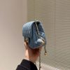 Best Replicas Bags - Chanel Velvet Strass Charm Mini Flap Bag - Replica AS1786 Shop For Best Louis Vuitton LV Replica Bags With Cheap Price