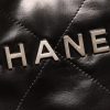 Best Replicas Bags - Black Chanel 22 Replica w/ Silver Metal Chain – Stylish & Elegant Shop For Best Louis Vuitton LV Replica Bags With Cheap Price