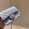 Best Replicas Bags - Chanel Velvet Strass Charm Mini Flap Bag - Replica AS1786 Shop For Best Louis Vuitton LV Replica Bags With Cheap Price
