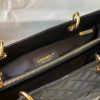 Best Replicas Bags - Chanel Quilted Caviar Grand Shopping Tote Replica - Black A50995 Shop For Best Louis Vuitton LV Replica Bags With Cheap Price