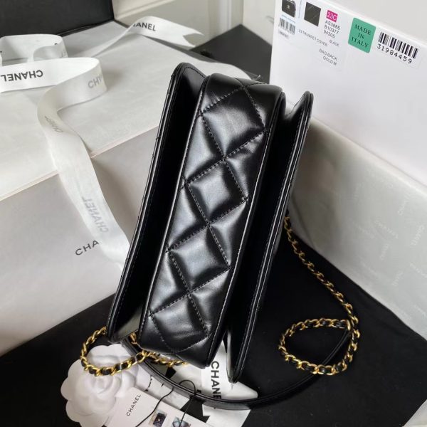 Chanel Mini Flap Replica Bag w/ Top Handle - Style As3886 - Image 5
