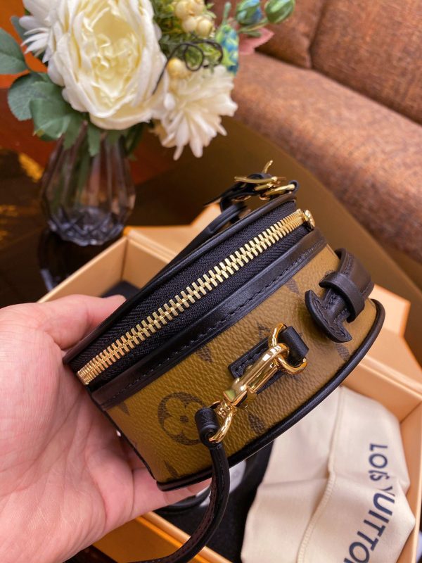 Replica LV Monogram Reverse Canvas Mini Boite Chapeau M68276 - Image 7