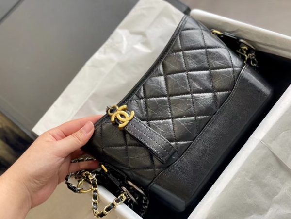 Replica Chanel Gabrielle Small Hobo Bag - Black A91810 - Image 5