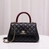 Chanel Coco Handle Replica - Red, 24x14x10cm - A92990
