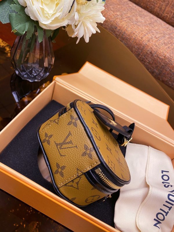 Replica LV Monogram Reverse Canvas Mini Boite Chapeau M68276 - Image 6
