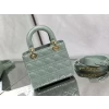 Best Replicas Bags - Replica Lady Dior ABCDior Bag - Ethereal Green Lambskin Shop For Best Louis Vuitton LV Replica Bags With Cheap Price
