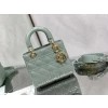 Best Replicas Bags - Replica Lady Dior ABCDior Bag - Ethereal Green Lambskin Shop For Best Louis Vuitton LV Replica Bags With Cheap Price