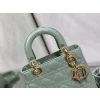Best Replicas Bags - Replica Lady Dior ABCDior Bag - Ethereal Green Lambskin Shop For Best Louis Vuitton LV Replica Bags With Cheap Price