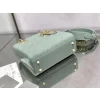 Best Replicas Bags - Replica Lady Dior ABCDior Bag - Ethereal Green Lambskin Shop For Best Louis Vuitton LV Replica Bags With Cheap Price
