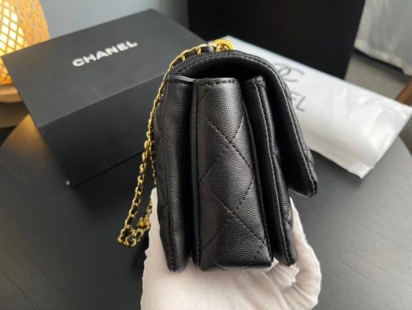 Replica Chanel CF Mini Black 20cm A69900 Bag - Image 5