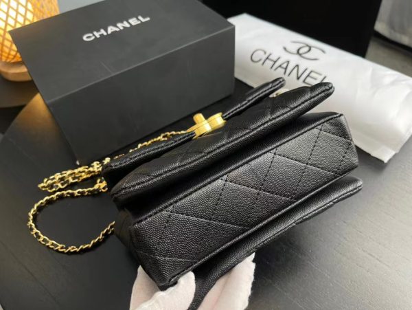Replica Chanel CF Mini Black 20cm A69900 Bag - Image 6