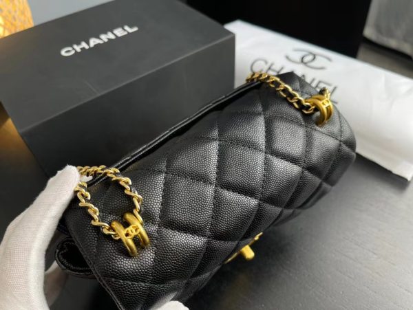 Replica Chanel CF Mini Black 20cm A69900 Bag - Image 7